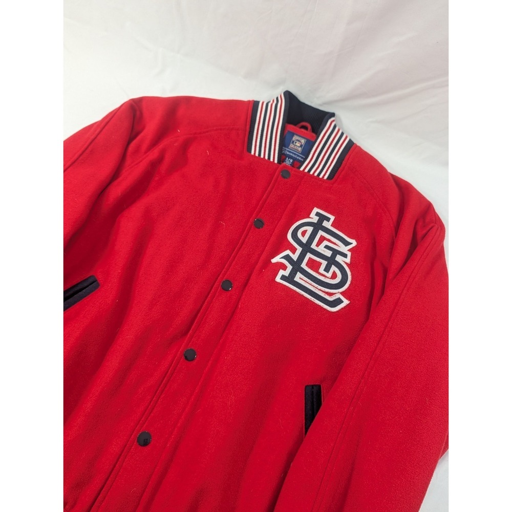G-III  COOPERSTOWN MLB MLB ST.‎ LOUIS CARDINALS WORLD SERIES JACKET LARGE HEAVY